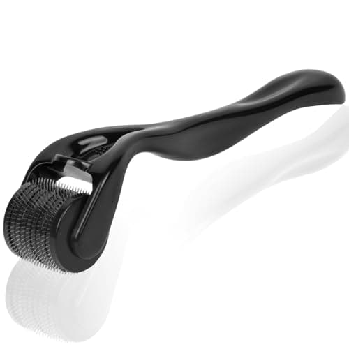 Image of LOPHE Derma Roller, 0.25mm Microneedle Derma Roller for Men and Women, Professional Microneedling Derma Needling, Micro Needle Roller Facial Wrinkles Hair Loss Stretch Marks Hair Regrowth