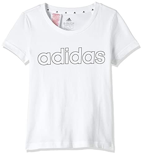 Image of Adidas Women's TREFOIL TEE T-Shirt, White/Black, 12 UK