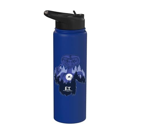 Image of E.T. the Extraterrestrial Forest Stainless Steel Insulated Water Bottle