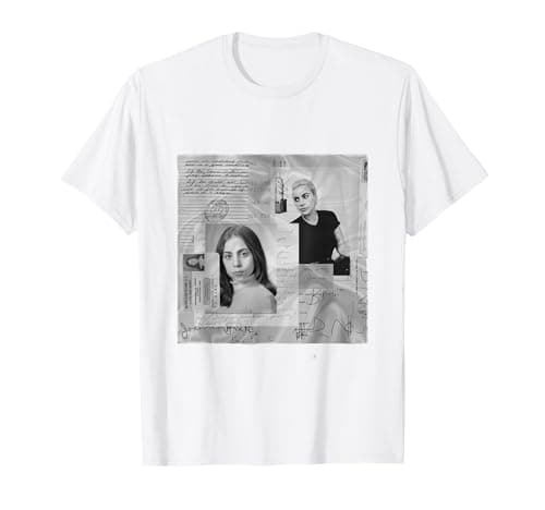 Image of Lady Gaga Official Joanne White Photo T-Shirt