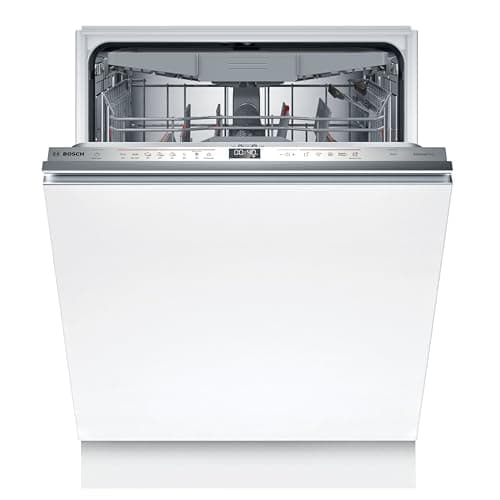 Image of Bosch SBD6ECX12E, Series 6, Fully Integrated Smart Dishwasher 24", G1 Dishwasher G1, Cutlery Drawer, Made in Germany, Extra Silent Cleaning, Strong Cleaning, Extra Cleaning, Extra