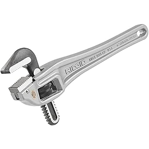 Image of RIDGID 31120 Model 14 Aluminium Offset Pipe Wrench, 14-inch Plumbing Wrench