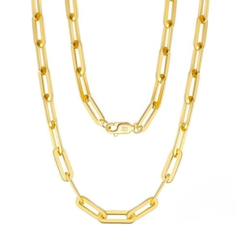 Image of MODAÉ Paperclip Chain Necklace (40 cm)