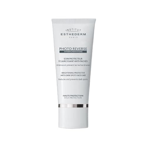 Image of Institut Esthederm Photo Reverse Brightening Sun Cream for Face, SPF 50+ High Protection Sunscreen 50ml