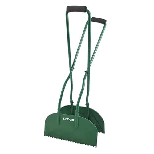 Image of AMOS Eezy Leaf Grabber Long Handled – Heavy Duty Garden Leaf Collector – Leaf Picker Grabber with Handles – Easy Pick Up Tool for Leaves & Grass – Keep Garden Clean & Tidy