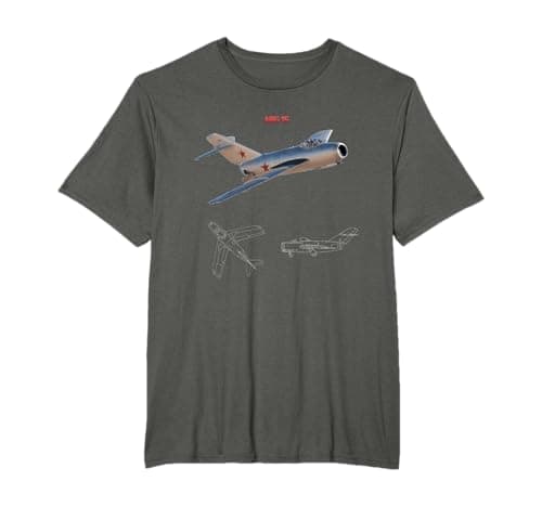 Image of MIG-15 Soviet Planes T-Shirt