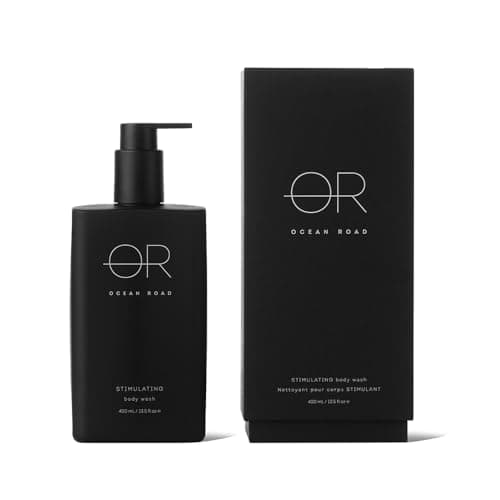 Image of Ocean Road Black Body Wash 400ml – Nourishing Lotion with Antioxidant-Rich Coffee Extract – Ethically Sourced, Vegan, Australian Made Skincare for Hydrated, Radiant Skin
