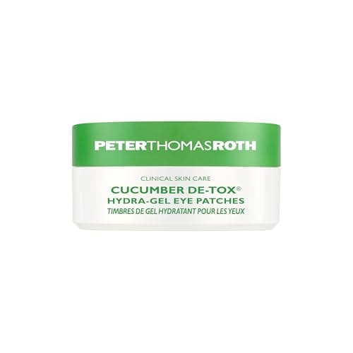 Image of Peter Thomas Roth Cucumber Detox Hydra-Gel Eye 30 Pairs60 Patches Earplug, 4 cm, Black