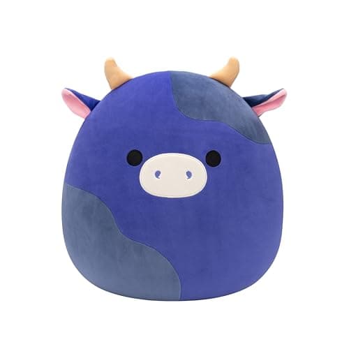 Image of Squishmallows Original 16-Inch Ingred the Dark Purple Cow | Collectable Cute Plush Toy, Cuddly Toys for Children, Soft Toys, Cute Teddies Suitable for Girls and Boys Ages 3