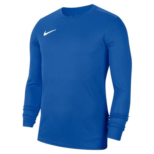 Image of Nike Boy's Park VII Jersey Long Sleeve Sweater, Blue, XL, BV6740