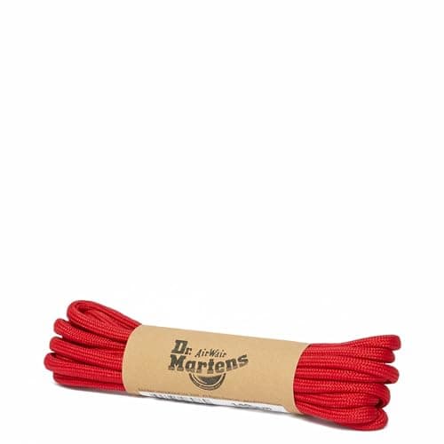 Image of Dr. Martens Round Shoe Laces, Red (Red), One Size