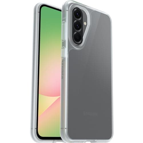 Image of OtterBox React Series Case for Samsung Galaxy A56 5G, Shockproof, Drop proof, Ultra-Slim, Protective Thin Case, Tested to Military Standard, Clear