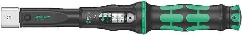 Image of Wera 05075652001 Click Torque X 2 Torque Wrench for Insert Tools, Black/Green, 9 x 12 mm