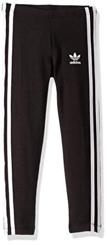 Image of adidas Originals Unisex-Youth Kids Leggings Tight, Black/White, S