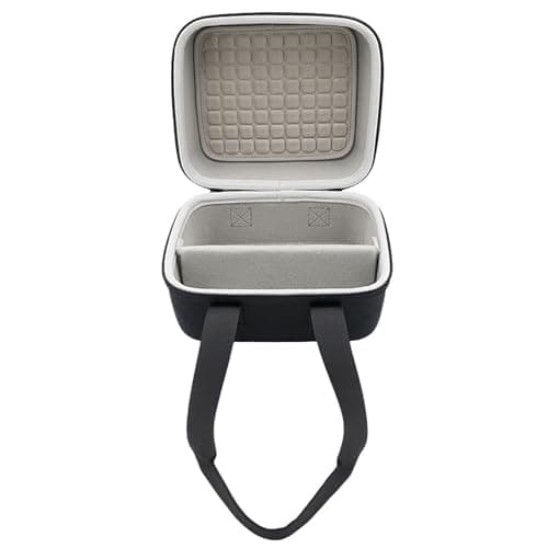 Image of APGLSXY Hard EVA Travel Case for Small Projector Water Resistant Storage Bag with Soft Lining Handheld Strap Carrying Case Hard Shell Projector Bag