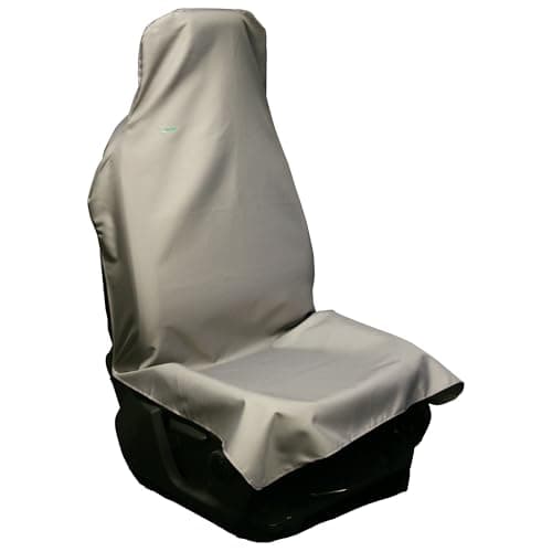 Image of TOWN & COUNTRY COVERS | Fast Fit Universal Seat Cover - Car Seat Cover, Fast Slip-On, Car Seat Protector, Ideal For Mechanics, Car Seat Covers, Waterproof, Oil & Mud Resistant, Simple Fit (Grey)