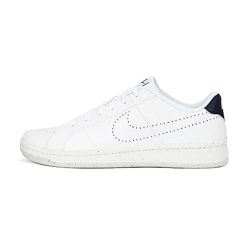 Image of Nike Mens Court Royale 2 NN Fitness Workout Athletic and Training Shoes, White/Midnight Navy White, 9.5 Women/8 Men