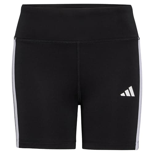 Image of adidas Girls' 3-Stripes Bike Shorts, black, M