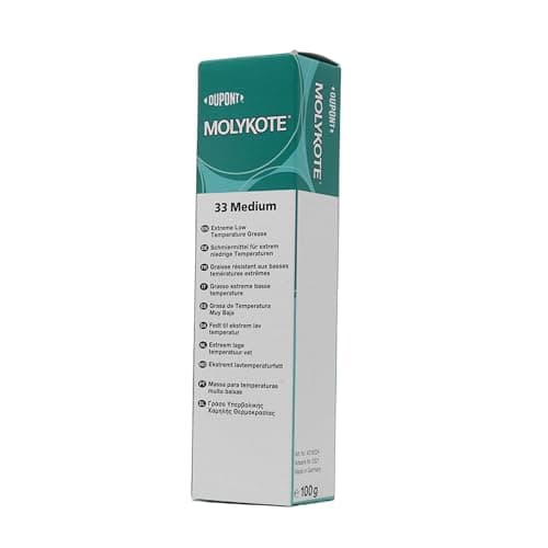 Image of Molykote 33 Medium Grease 100 g | Low-Temperature Synthetic Grease with Thicker Film for Moderate Loads | Smooth Operation to -73 °C