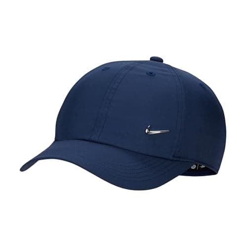 Image of NIKE FB5064-410 K NK DF Club Cap US CB MTSWSH Hat Unisex Midnight Navy Size 1SIZE Kids