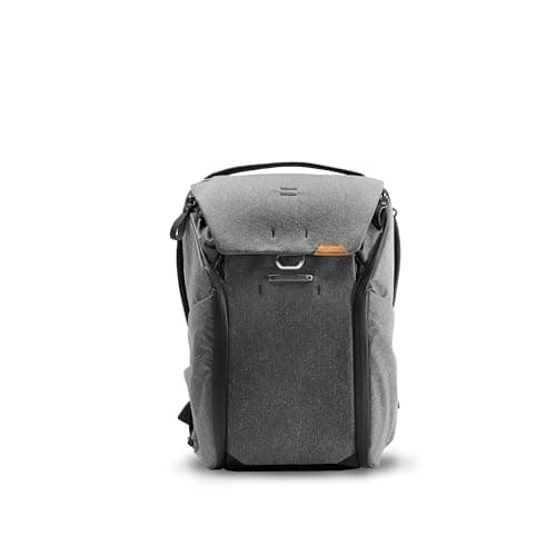 Image of Peak Design Everyday Backpack 20L, Charcoal, MagLatch Top, Dual Side Access, FlexFold Dividers, Fits 15" Laptop, For Camera Carry, Daily Commutes or Travel, Versatile Backpack for Men and Women