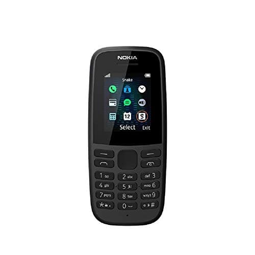 Image of Nokia 105 (2019 edition) 1.77-Inch UK SIM Free Feature Phone (Single SIM) – Black