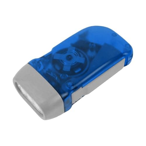 Image of Hand Press Flashlight - Camping Flashlight, Outdoor Flashlights for Camping, Portable Camping Flashlight, Home Power Failure Wind Up Torch, Squeeze Wind-Up Flashlight for Camping Hiking Outdoor Sports