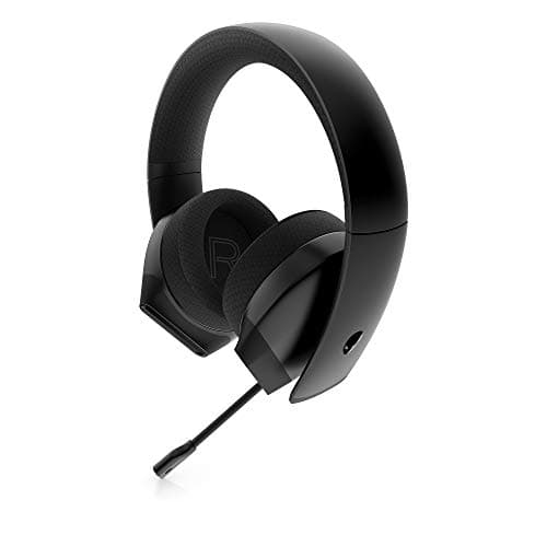 Image of Alienware Stereo PC Gaming Headset AW310H: 50mm Hi-Res Drivers - Sports Fabric Memory Foam Earpads - Works with PS4, Xbox One & Switch via 3.5mm Jack