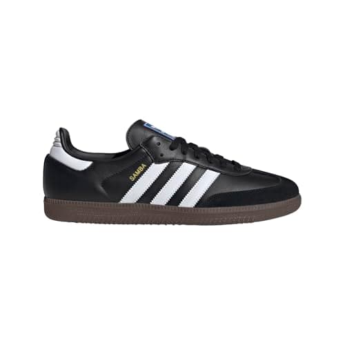 Image of adidas Samba Og, Men's Fitness Shoes, Black (Core Black/Ftwr White/Gum5 Core Black/Ftwr White/Gum5), 5 UK (38 EU)