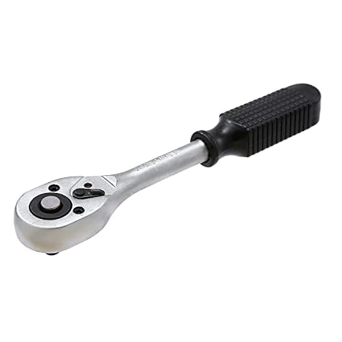 Image of TOPWAY 3/8" Drive Ratchet, 24-Teeth Quick-Released Socket Wrench Handle, High Grade Chrome Vanadium Steel, Auto Repair Garage Tool, 200mm 422905