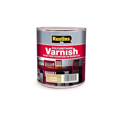 Image of Rustins Polyurethane Varnish Clear Gloss 1l