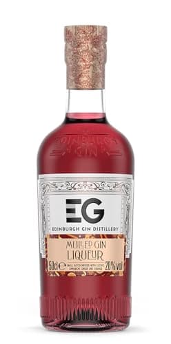 Image of Edinburgh Gin Mulled Gin Liqueur 50cl | 20% ABV | Taste of Cosy Winter Celebrations | Ideal for Festive Cocktails and Mulled Wine Recipes | 100% Naturally Flavoured