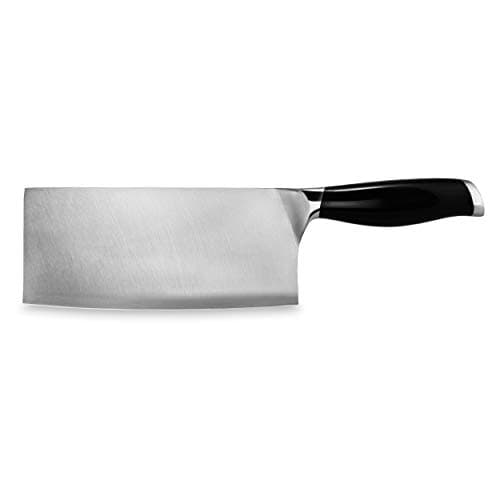 Image of Ken Hom Stainless Steel Cleaver Knife, 18 cm/7in, Excellence, Multi Purpose Kitchen/Chef Knife, Includes 1 x Chinese Knife, Not Dishwasher Safe, 2 Year Guarantee
