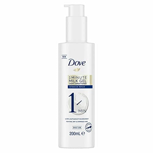Image of Dove 1 Minute Intensive Repair Milk Gel Light Conditioner 200ml