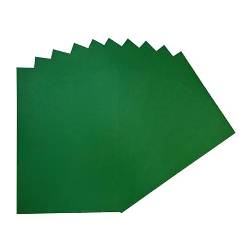 Image of Pack of 50 A4 Dark Green Coloured Card 160gsm Sheets