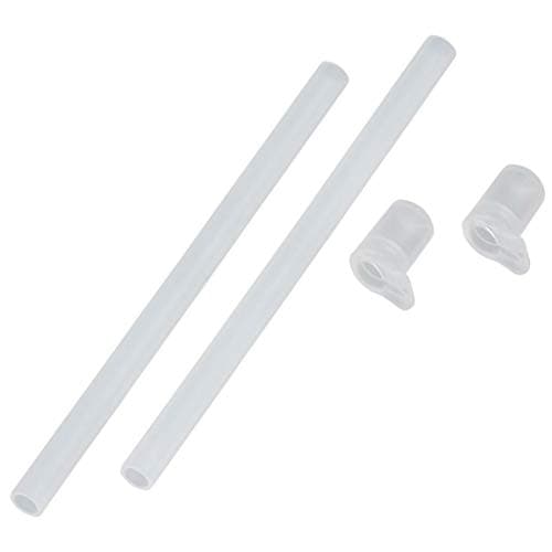 Image of CAMELBAK Eddy+ Bottle Replacement Bite Valves & Straws - Transparent, 2 Pack/Drinking Drink Water Flask Vessel Spare Replacement Top Lid BPA Free Fits Eddy Plus Chute Bottles Non Leak Spill Proof