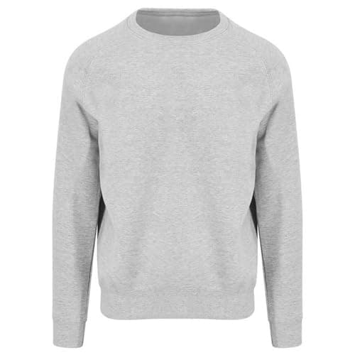 Image of AWDis Just Hoods JH130 Graduate Heavyweight Sweatshirt - Heather Grey - L