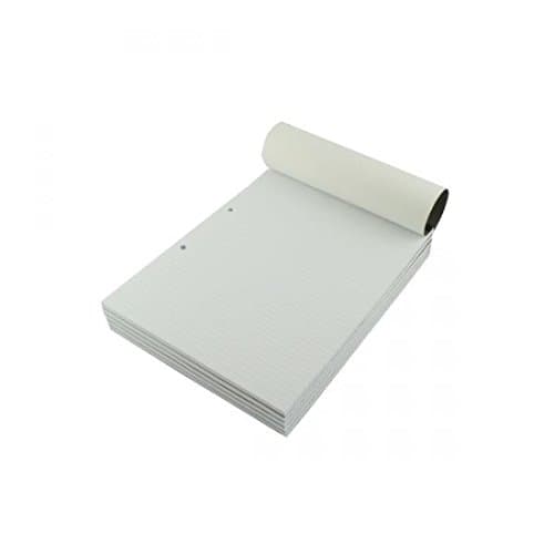 Image of Q-Connect Narrow Feint Ruled Headbound Refill Pad 160 Pages A4 (10 Pack) KF02229,White