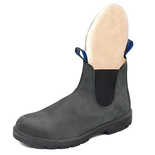 Image of Blundstone Unisex Adults Thermal Series Chelsea Boot, Rustic Black, 6 UK