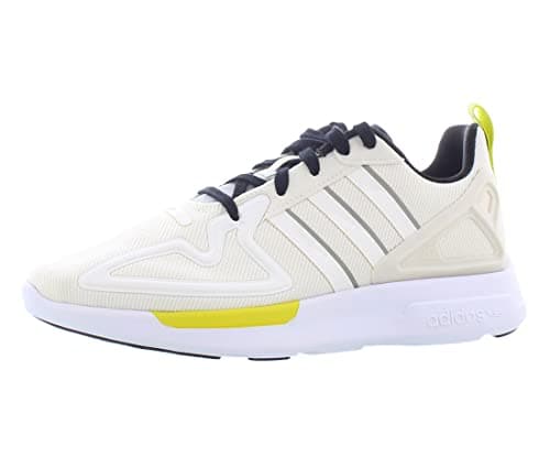Image of adidas Originals Women's Zx 2k Flux Sneaker, Chalk White/Black, 8.5 UK