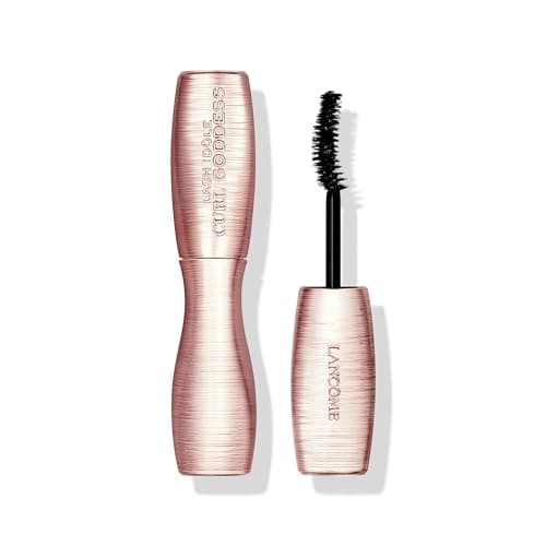 Image of Lancôme Lash Idôle Curl Goddess Midi Mascara, Volumising and Lengthening Eye Makeup, Up to 30HR Wear***, 150% Curl Boost* and +800% Volume**, Smudge and Clump Free Formula, Divine Black, 8.5ml