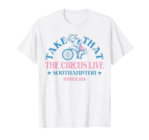 Image of Take that The Circus Live South Hampton T-Shirt