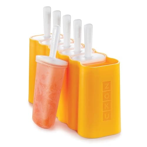 Image of Zoku Kids' Outdoor Ice Lolly Pop Mould available in Orange -