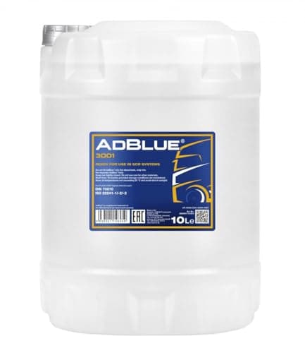 Image of Mannol AdBlue 10 Litres Diesel Exhaust Fluid For Diesel Cars And Trucks With SCR Technology AD3001-10