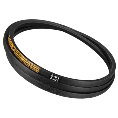 Image of TA-VIGOR A-91 V-Belt 91" Inner Length 13mm Width 8mm Thickness, Rubber Drive V-Belt for Power Transmission, Replacement A-Section V-Belt for Automotive, Industrial and Agricultural Equipment