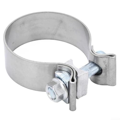 Image of Stainless Steel Exhaust Pipe Connector Clamp for BMW X3 X5 3 Series 5 Series E81 E87 E88 E82 E90 E91 E60 OEM 18308506992 942-866