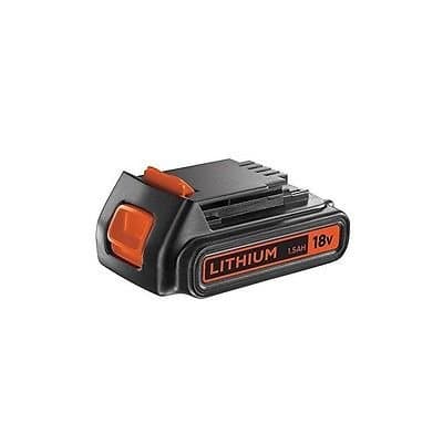 Image of BLACK & DECKER BATTERY LITHIUM 18V 1.5Ah BL1518 EGBL18 EGBHP188 GKC1820 STC1815