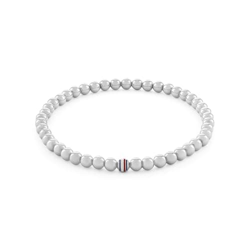 Image of Tommy Hilfiger Jewelry Women's Beaded Bracelet in Stainless Steel - 2780937