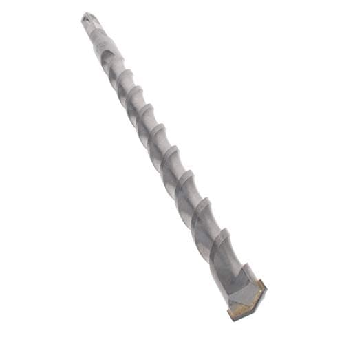 Image of Utoolmart Rotary Hammer Drill Bit 18mm Dia Slotted Chromium Steel Alloy Tipped Four-Hollow Square Shank Single-Edge Electric Hammer Impact Concrete Masonry Drill Silver 1pcs