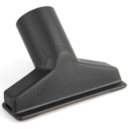 Image of MM Trading Premium vacuum cleaner upholstery brush, nozzle suitable for Domo, Draper, Dunway, EIO | with 2 thread lifters | Diameter: 35mm | Color: Black | accessories